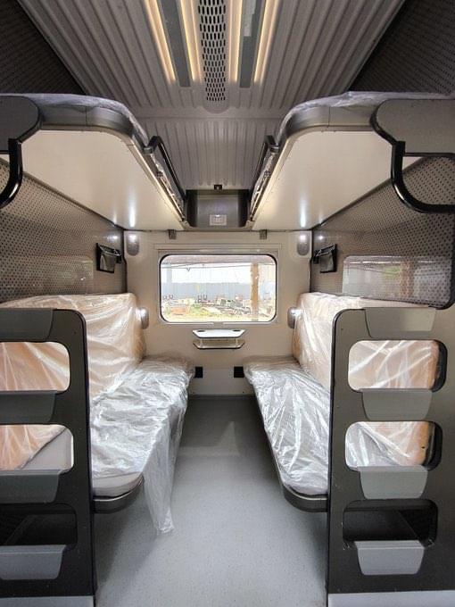 Inside Vande Bharat Sleeper (X)