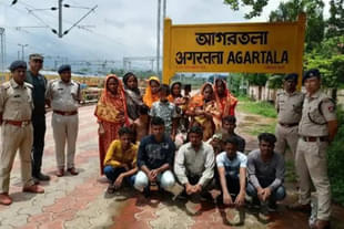 Bangladeshi Muslim infiltrators caught at Tripura's Agartala railway station