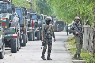 Indian Army carrying out an Operation (Representative Image)