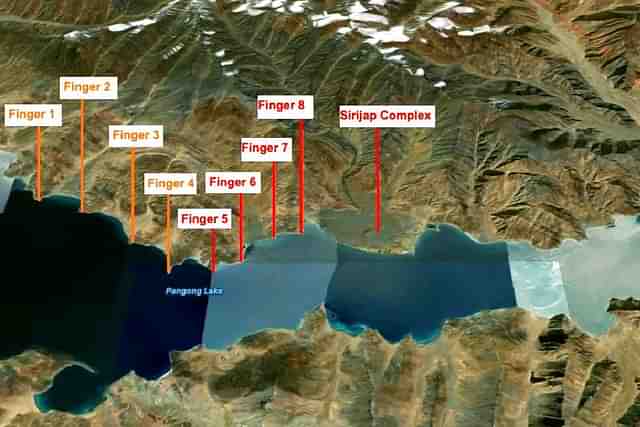India has been sending patrols upto Finger 8 for years while the Chinese patrol upto the eastern side Finger 4.