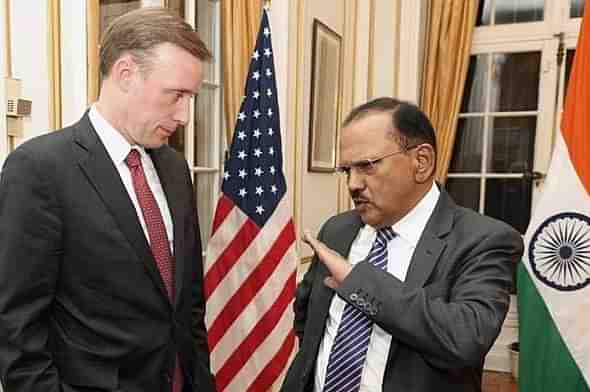 Jake Sullivan with Ajit Doval