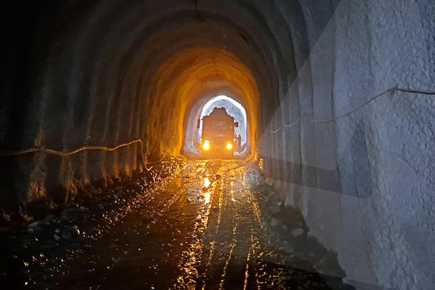Tungsten orebody at Sangdong mine in South Korea (Photo courtesy of Almonty Industries)