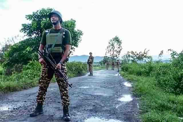 A Jawan of India Army