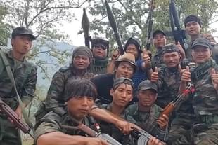 Cadres of the Kuki National Front--Military Council in Manipur