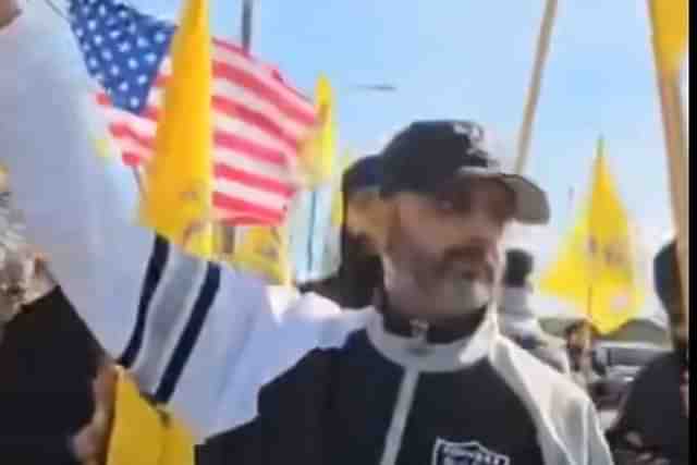 Harinder Sohi carried Khalistan flag during Brampton temple protests