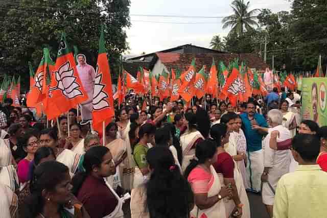 A BJP event in Palakkad