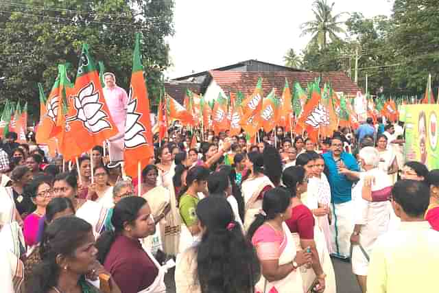 A BJP event in Palakkad