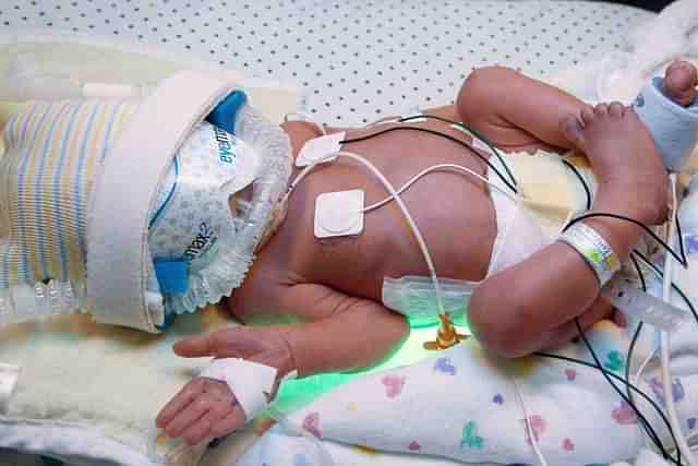 Infant in NICU (representative image)