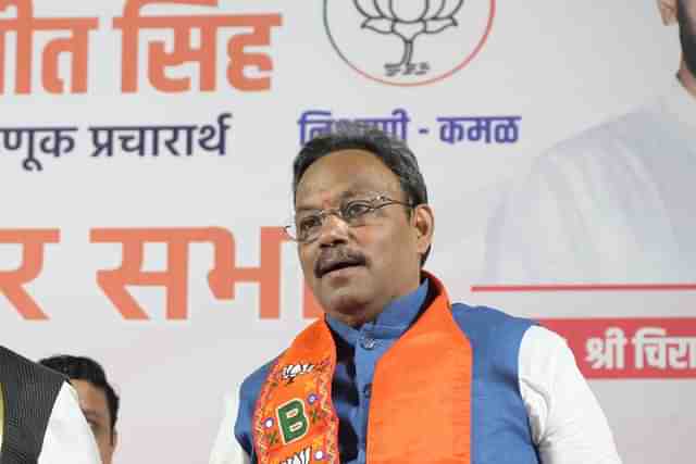 Vinod Tawde during Maharashtra election campaign