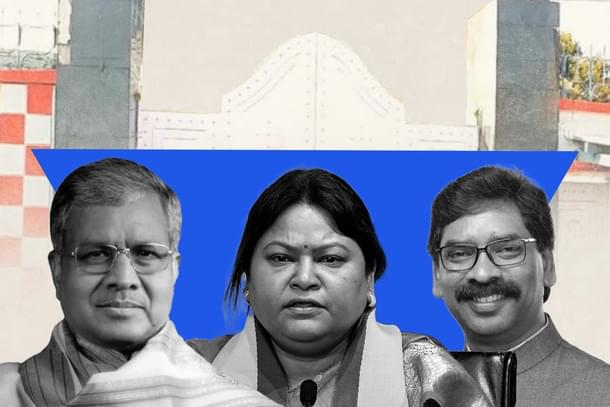 Babulal Marandi, Sita Soren and Hemant Soren