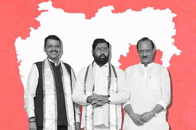 Devendra Fadnavis, Eknath Shinde and Ajit Pawar