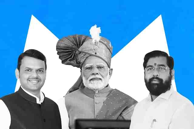 PM Modi, Eknath Shinde and Devendra Fadnavis