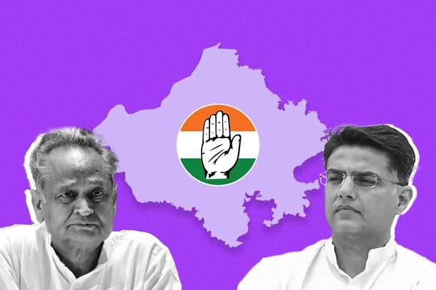 Former Rajasthan CM Ashok Gehlot and former deputy CM Sachin Pilot