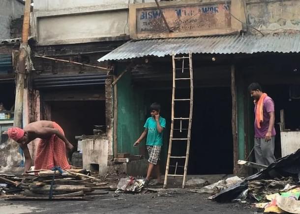 Hindu-owned shops vandalised and torched by Muslims in Bengal in 2017 over blasphemy allegations