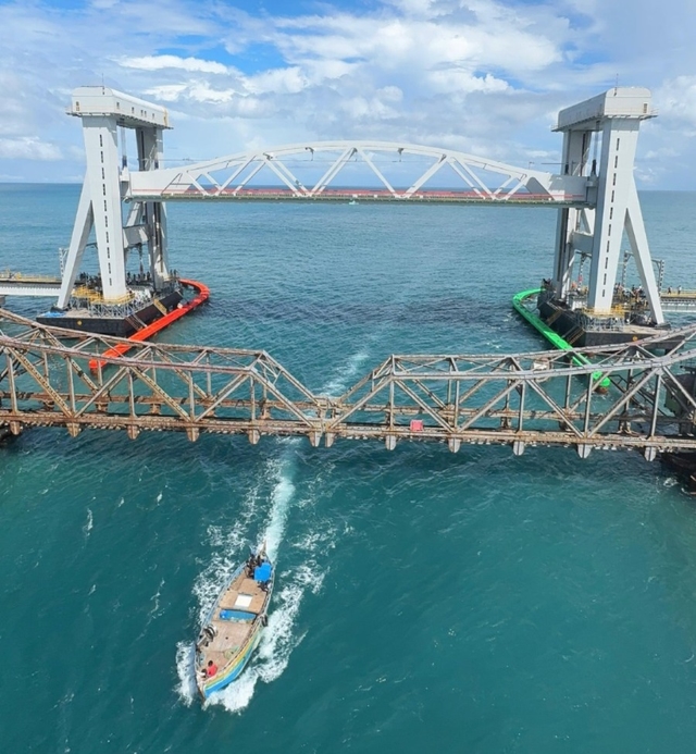 In Pictures: New Pamban Bridge Set To Be Inaugurated Soon, Ashwini