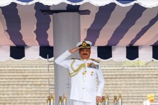 Indian Navy Chief Admiral Dinesh K Tripathi