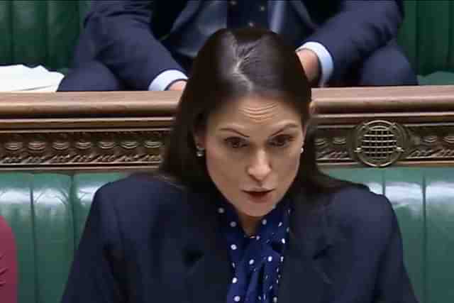 Former UK Home Secretary Priti Patel