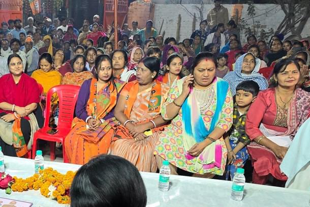 Women in a Delhi BJP event