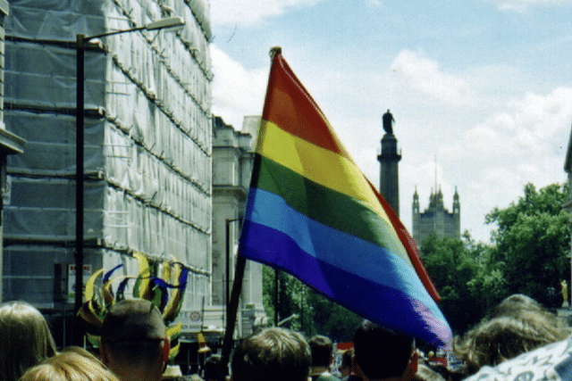 LGBTQ rainbow flag