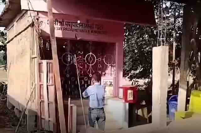 The Manasa Mandir in Sribhumi whose renovation Bangladesh tried to stop