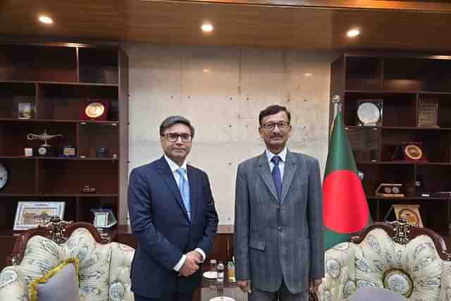 India's Foreign Secretary Vikram Misri met Foreign Adviser Md Touhid Hossain of Bangladesh