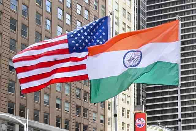 India-USA Flags