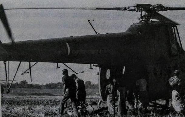 Heli landing across the Meghna River. (@SurajPrSingh/X)