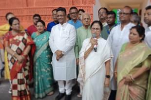 Firhad Hakim with Mamata Banerjee