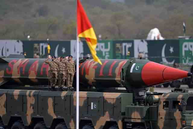 Pakistan’s nuclear capable Shaheen-III missile (Wikimedia Commons)