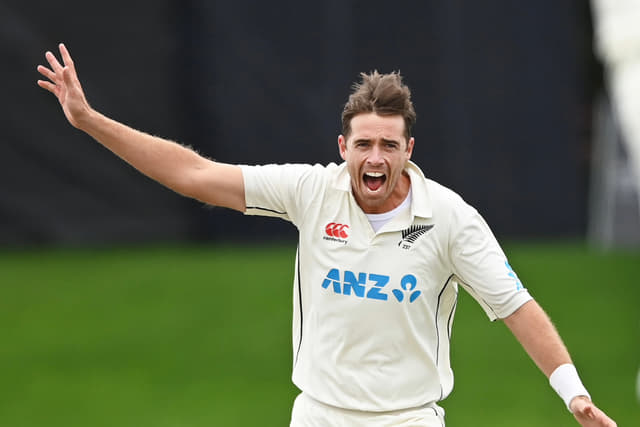Tim Southee's swing was not easy to contend with
