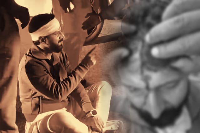 An injured CT Ravi was apprehended by the Karnataka Police.