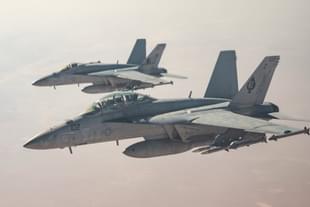 US Navy F/A-18E fighter jets