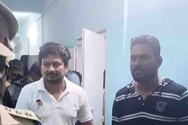 Udhayanidhi Stalin with sexual assault accused