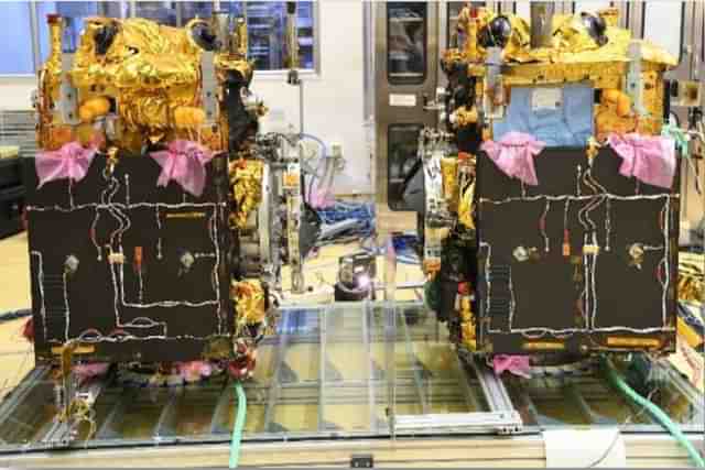 SpaDex mission satellites (Pic Via ISRO)