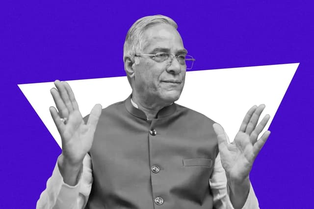 Rajya Sabha MP Lahar Singh Siroya. (Hari Prashant/Swarajya)