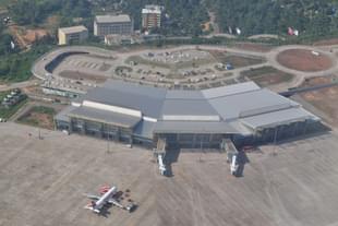 Aerial view of Mangaluru Airport