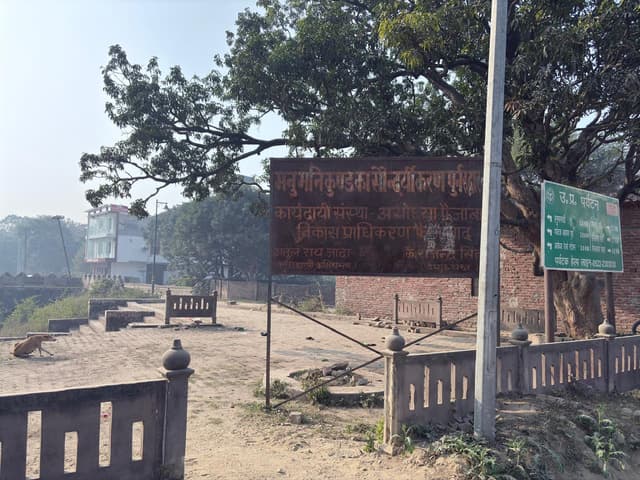 Several Kunds have been transformed, while many such Kunds remain unattended.