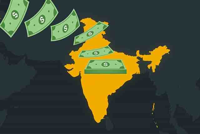 Money coming to India (representative image)