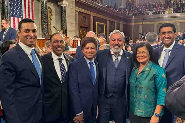 In a first, six Indian-Americans took oath as members of US House of Representatives (Pic Via X)