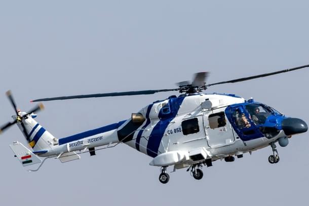 An Indian Coast Guard Helicopter (Representative Image) (Pic Via Wikipedia)