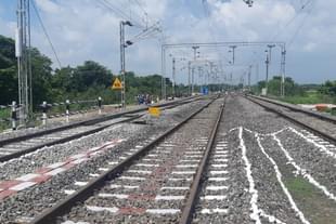 Electrification of rail tracks (File photo)