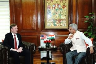External Affairs Minister S Jaishankar with US's NSA Jake Sullivan