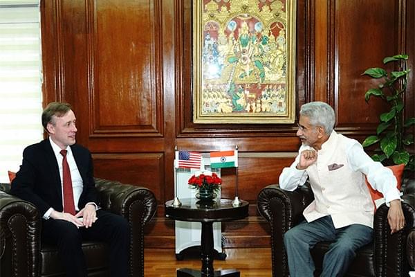 External Affairs Minister S Jaishankar with US's NSA Jake Sullivan