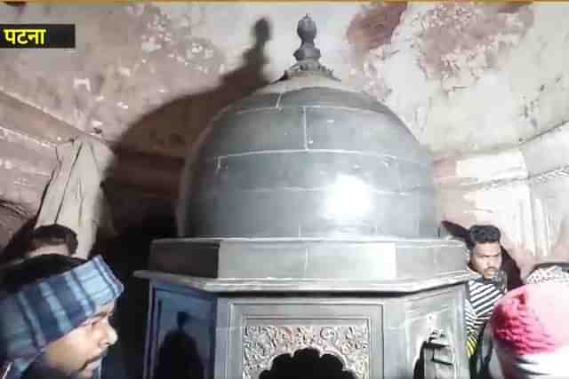 Discovered temple in Patna