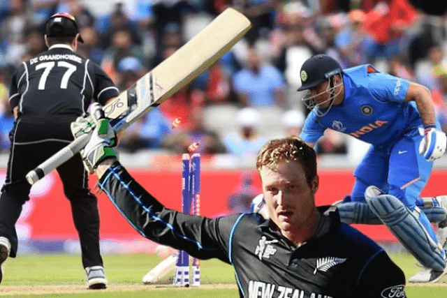 Guptill's run out of MS Dhoni in the 2019 World Cup will never be forgotten in India