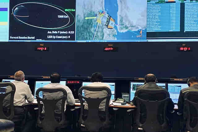 A view of Mission Operations Complex-1 (MOX-1) at ISTRAC (ISRO)
