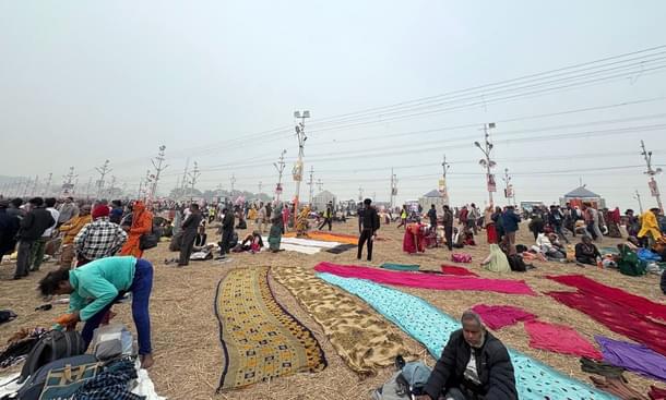 Resting at the ghat (Ankit Saxena/Swarajya)