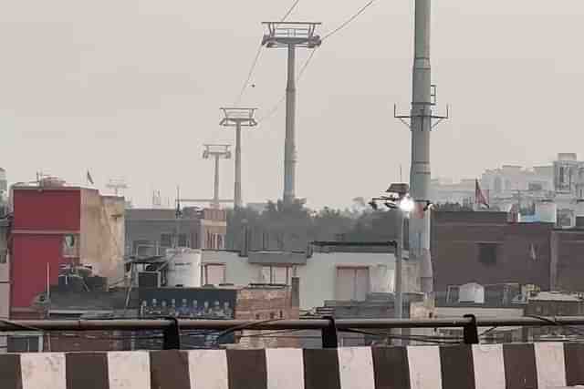 Pillars made for Varanasi ropeway