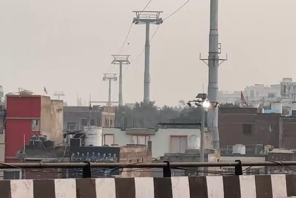 Pillars made for Varanasi ropeway