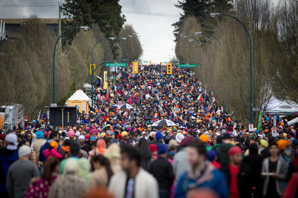 A Vaisakhi celebration in Vancouver, Canada (Representative Image/Wikimedia Commons)